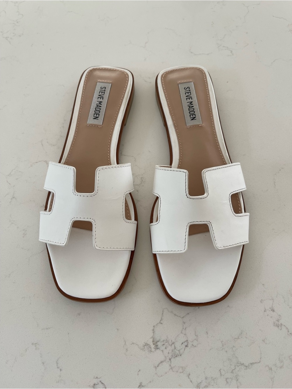 Steve Madden Hadyn Sandals in white